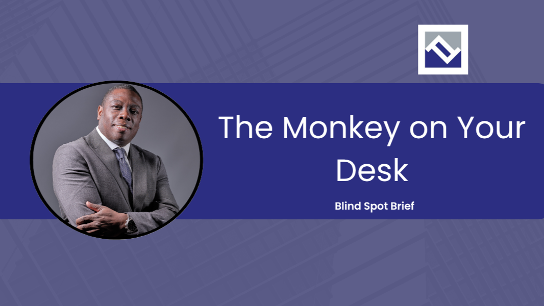 Blind Spot Brief cover: The Monkey on Your Desk